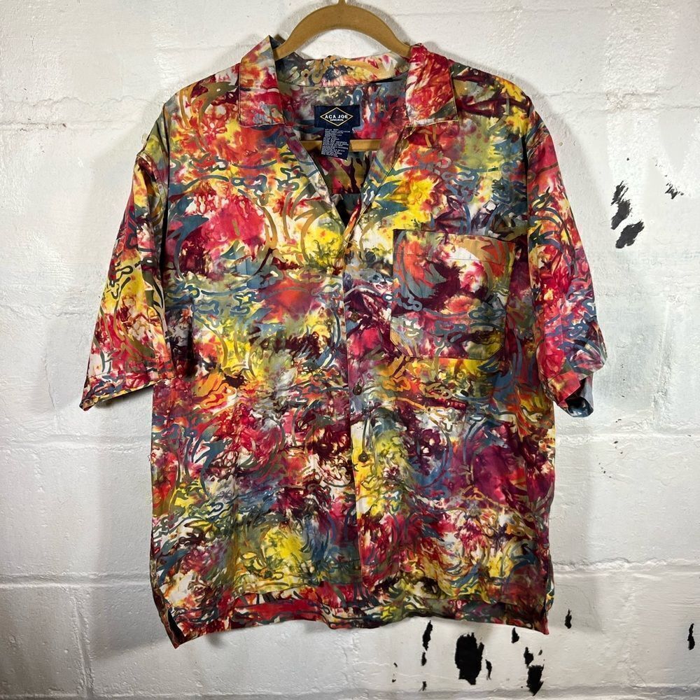 Vintage AOP Button Up Shirt